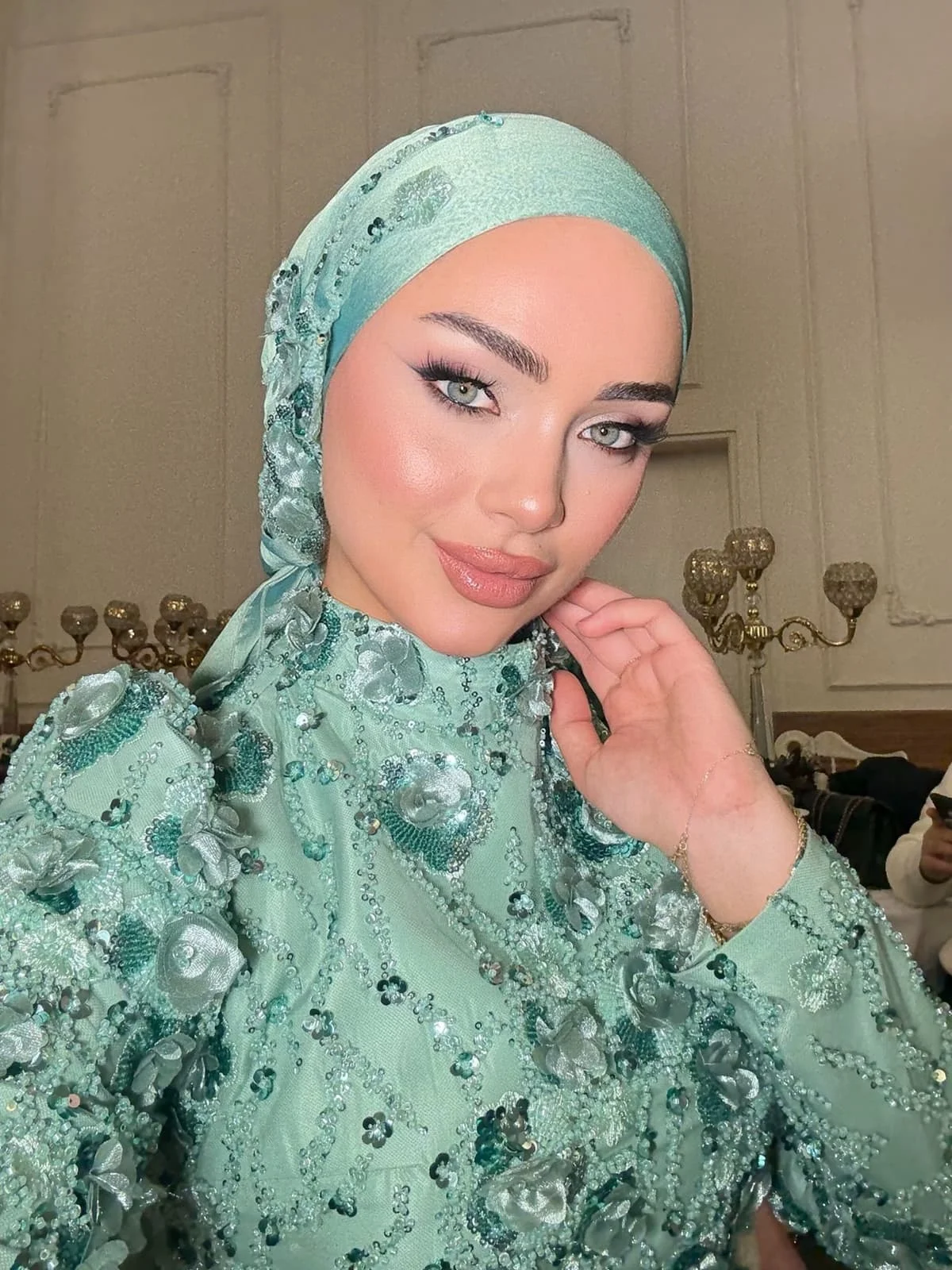 Selma Kırbaş gelinlerimizden bir kare 6
